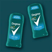 Degree Men Dry Protection Body Heat Activated Cool Rush 48 Hour Anti-Perspirant-2.7 fl oz.s-6/Box-2/Case
