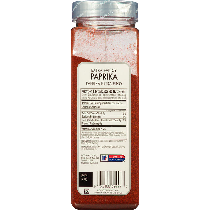 Mccormick Extra Fancy Paprika-1 lb.-6/Case