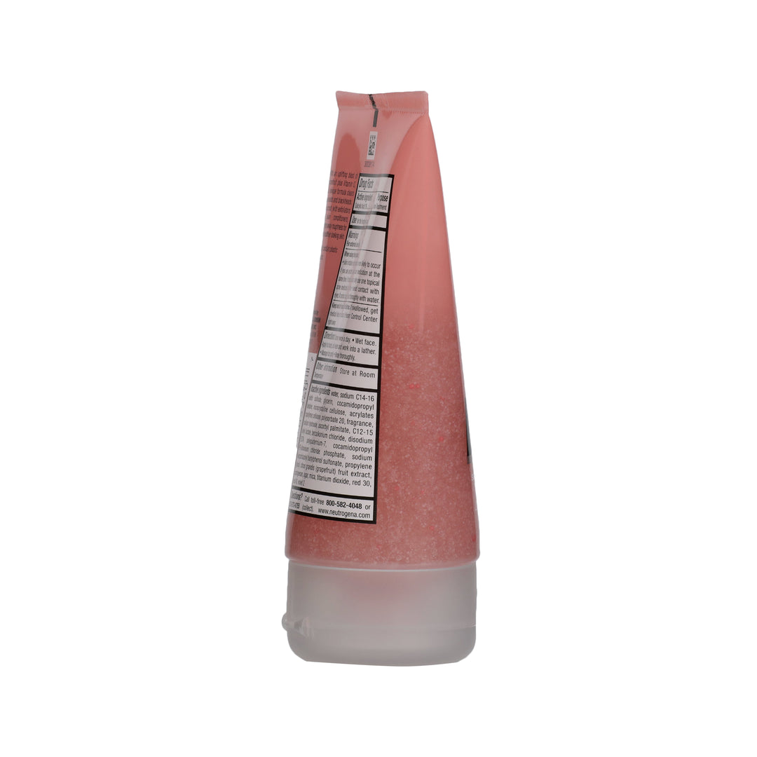 Neutrogena Oil-Free Acne Wash Pink Grapefruit Foaming Scrub-4.2 oz.-3/Box-4/Case
