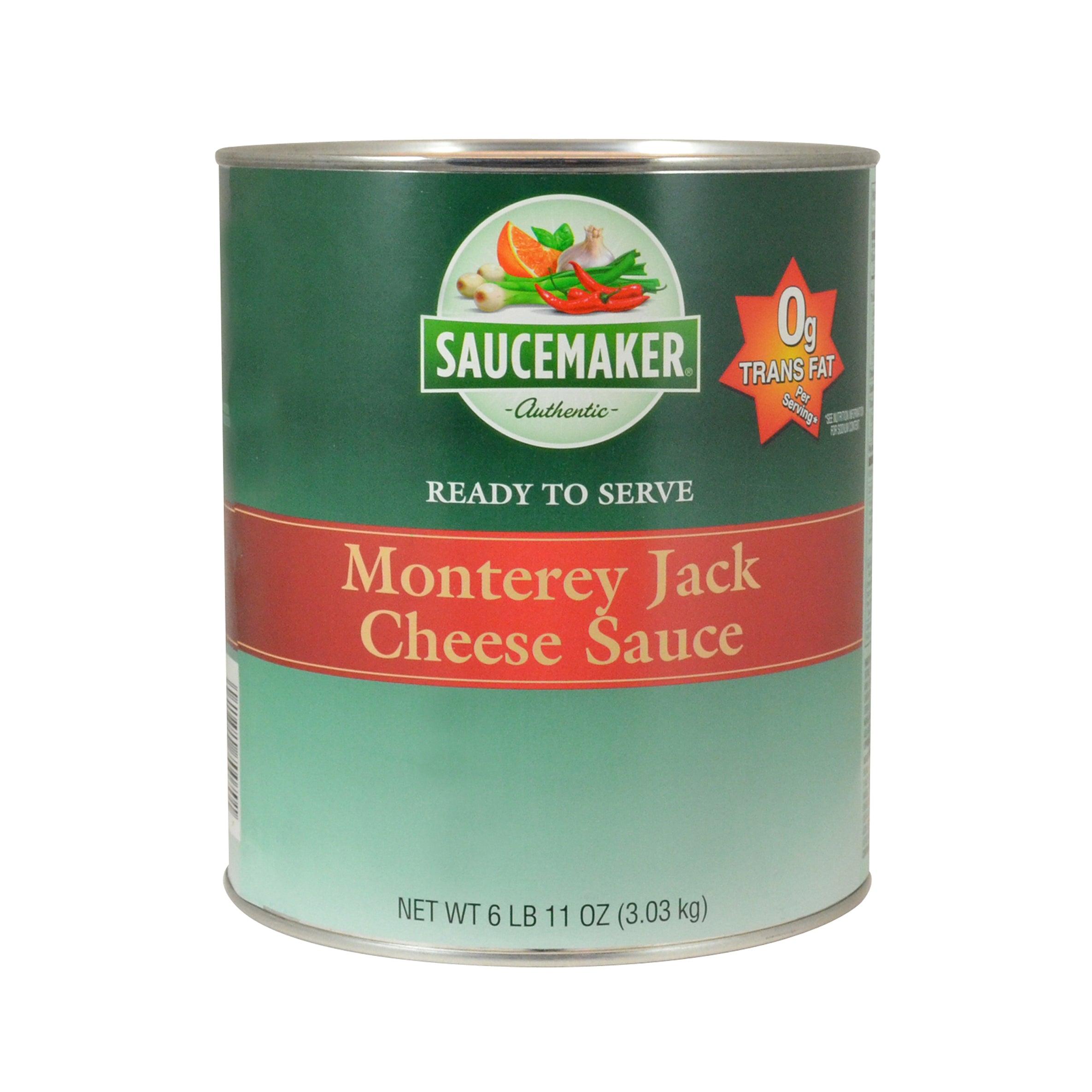 Saucemaker White Monterey Jack Cheese Sauce-107 oz.-6/Case MPN