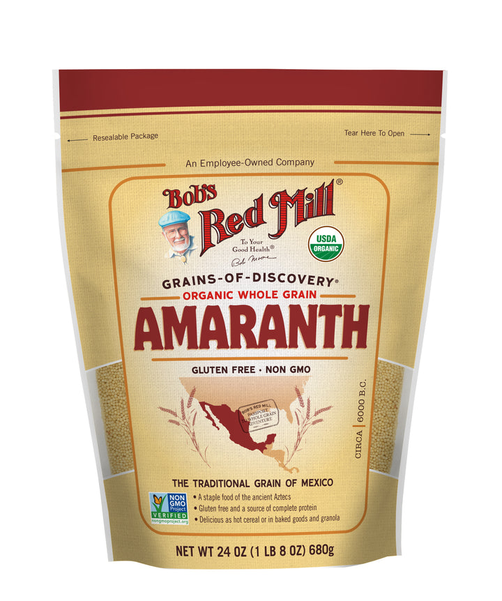 Bob's Red Mill Natural Foods Inc Amaranth Grain Organic-24 oz.-4/Case