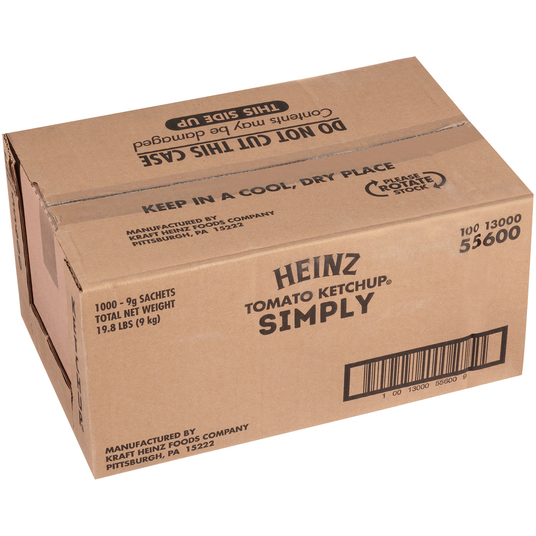 Simply Heinz Ketchup Single Serve-9 Gram-1000/Box-1/Case