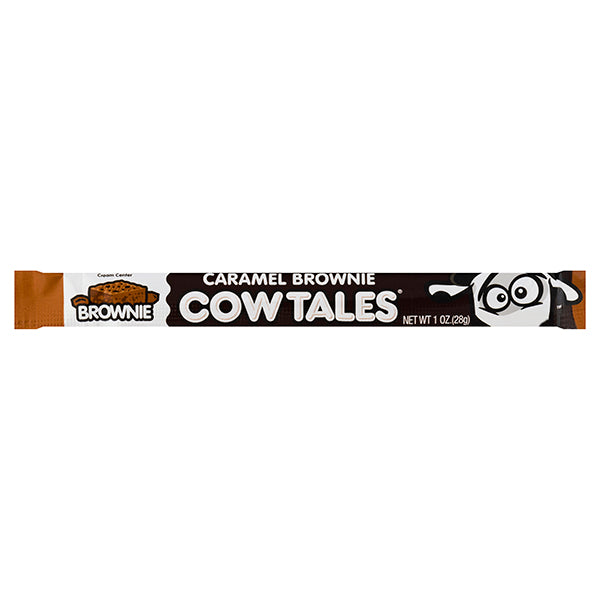Goetze Candy Caramel Brownie Cow Tales Convertible Box-1 oz.-36/Box-12/Case