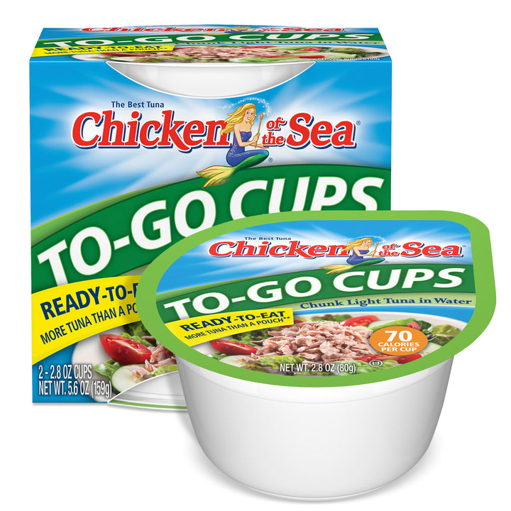 Chicken Of The Sea Chunk Light Tuna In Water Bowl-5.6 oz.-8/Case