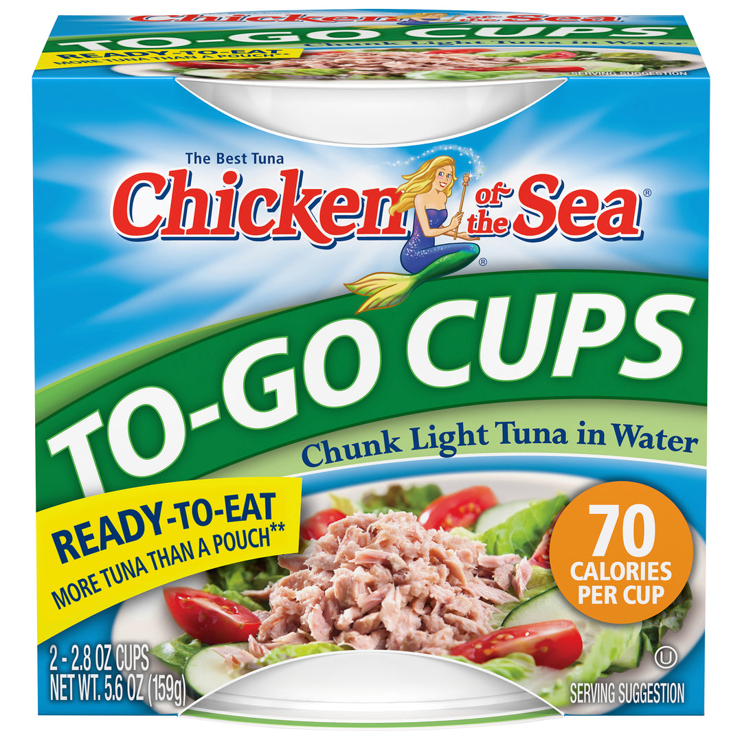 Chicken Of The Sea Chunk Light Tuna In Water Bowl-5.6 oz.-8/Case