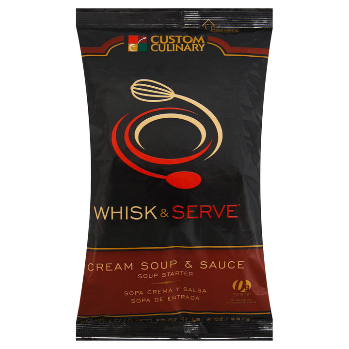Whisk & Serve Instant Cream Soup Base-20 oz.-6/Case