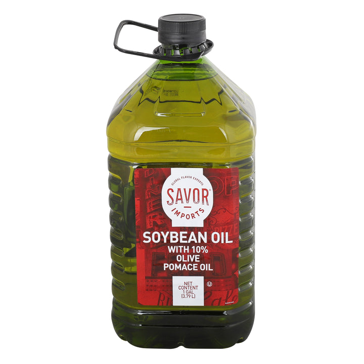 Savor Imports 90/10% Soy/Olive Pomace Blend Oil-1 Gallon-6/Case