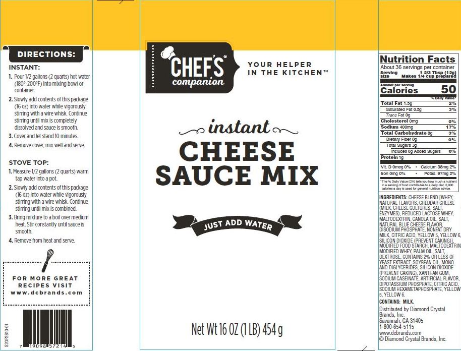 Chefs Companion Cheese Sauce Mix-16 oz.-16/Case