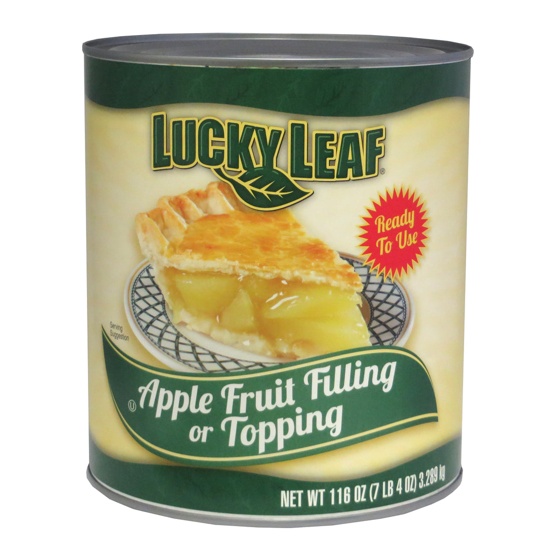 Lucky Leaf Apple Fruit Filling Or Topping-116 oz.-6/Case