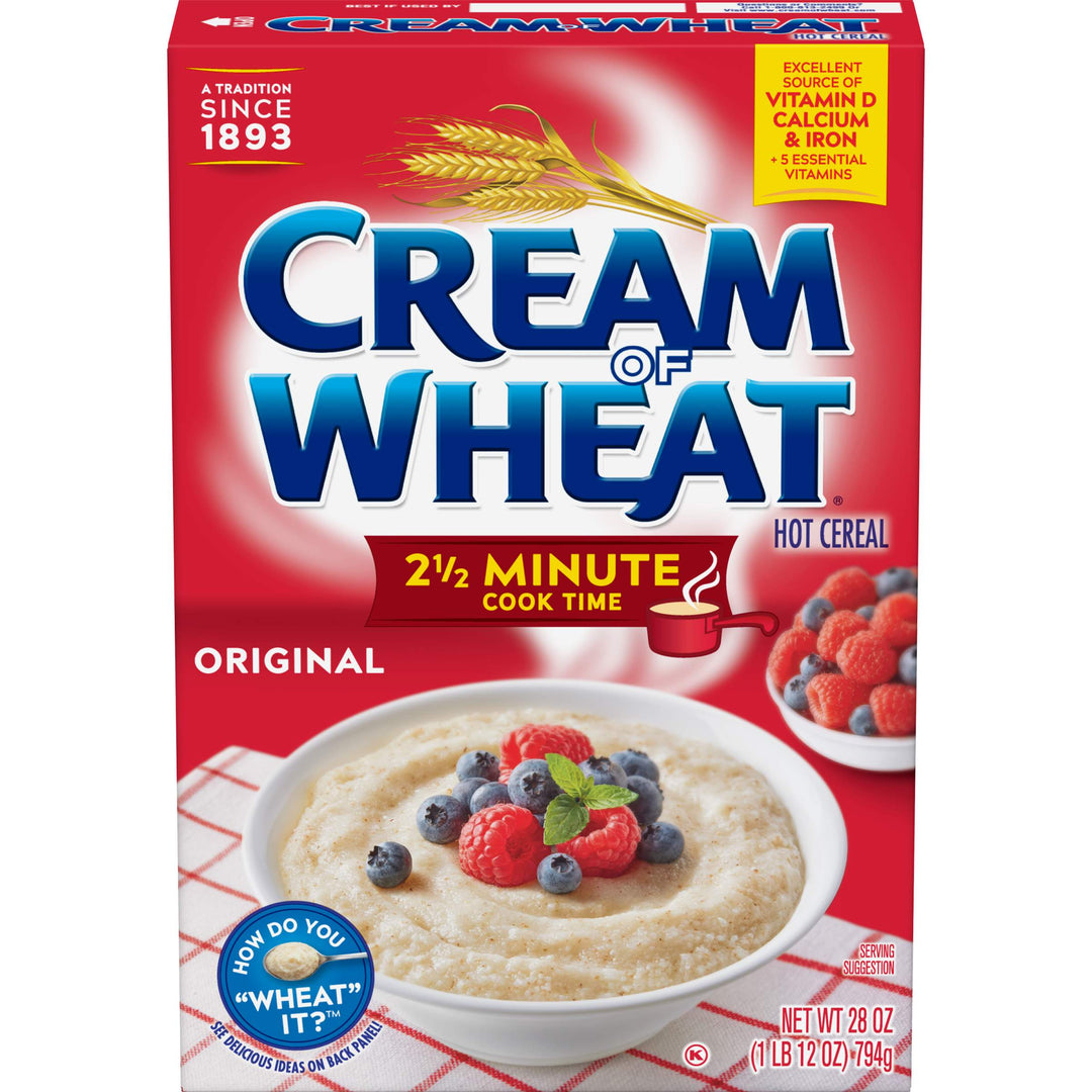 Cream Of Wheat Cereal Wheat Quick-28 oz.-12/Case