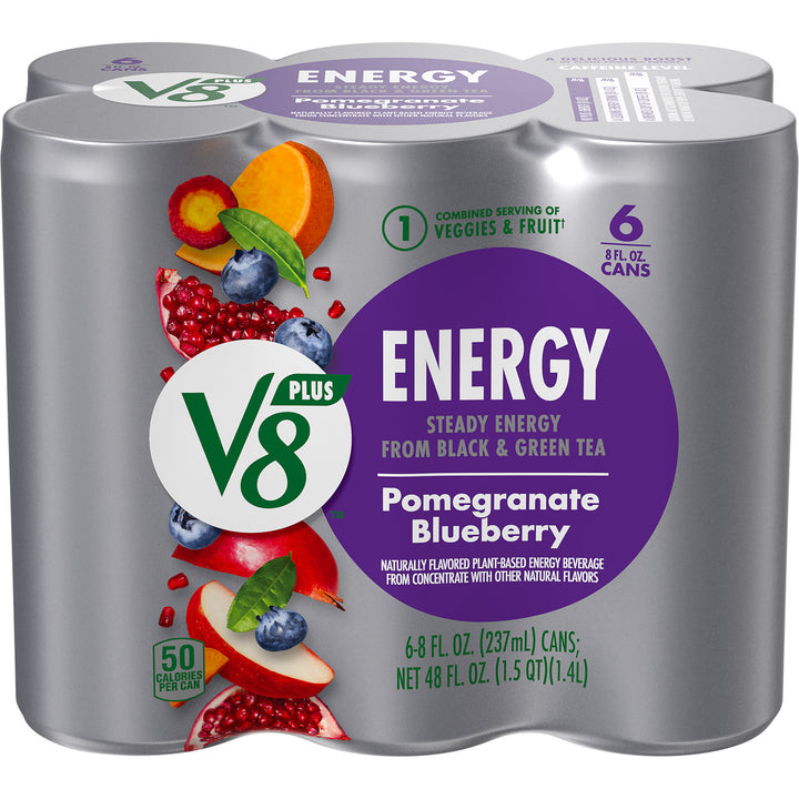 V8 Energy Pomegranate Blueberry-48 fl oz.s-4/Case