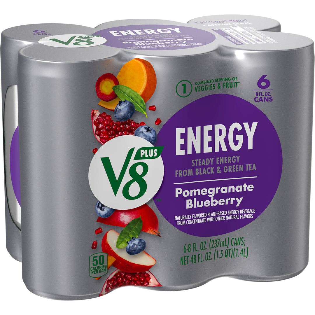 V8 Energy Pomegranate Blueberry-48 fl oz.s-4/Case