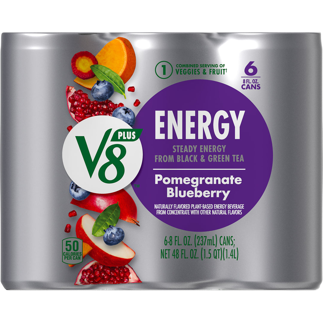 V8 Energy Pomegranate Blueberry-48 fl oz.s-4/Case