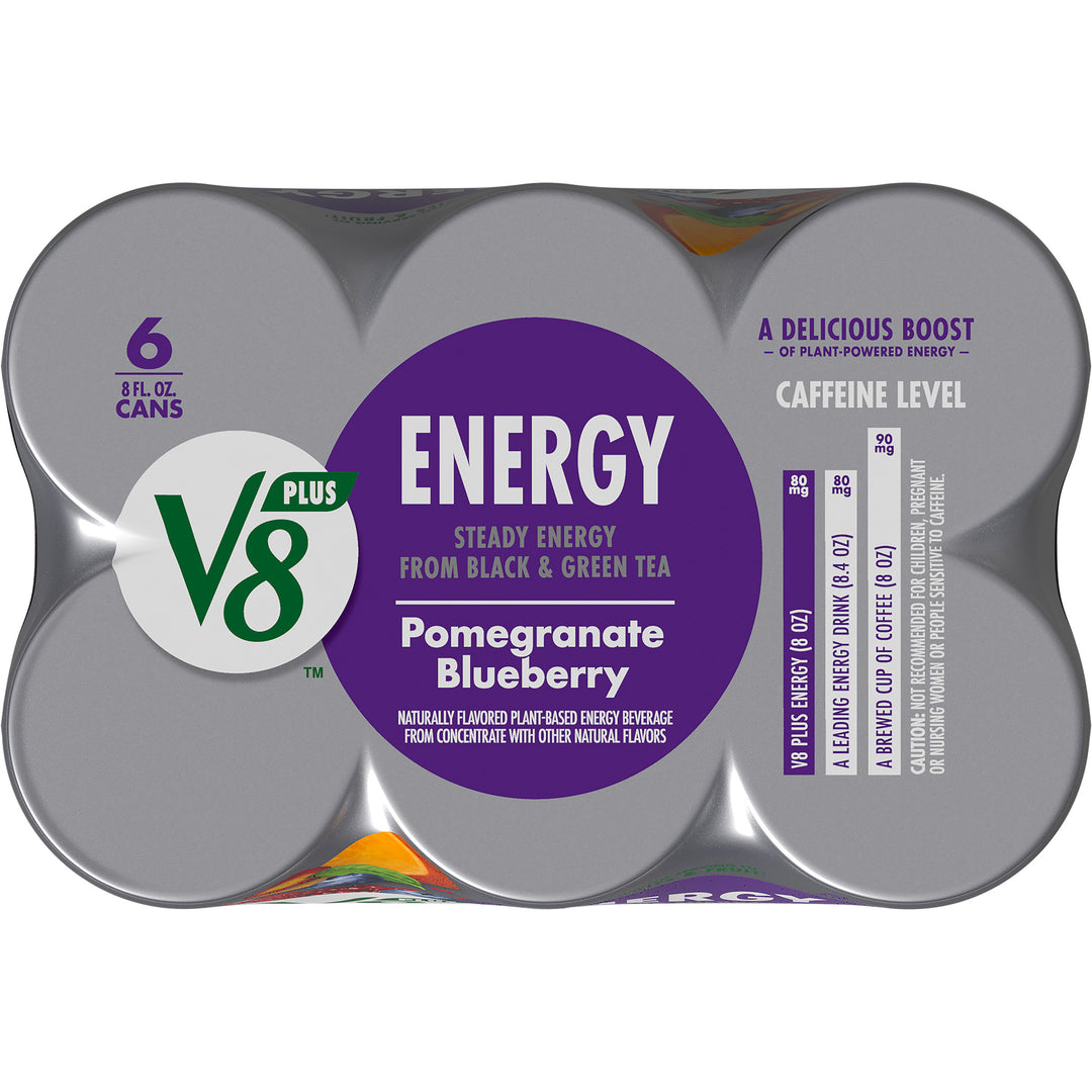 V8 Energy Pomegranate Blueberry-48 fl oz.s-4/Case