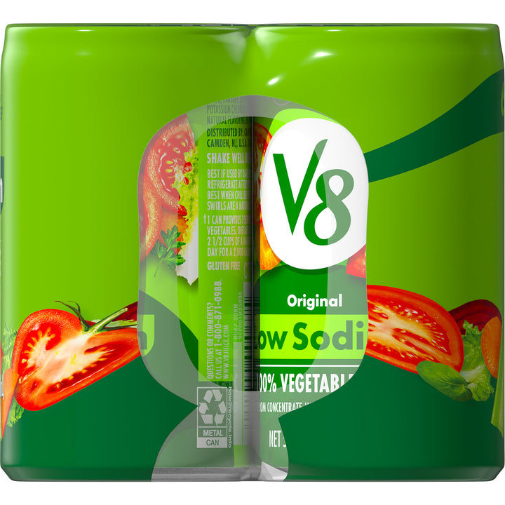 V8 Juice Low Sodium 8 Six Count-33 fl oz.s-8/Case