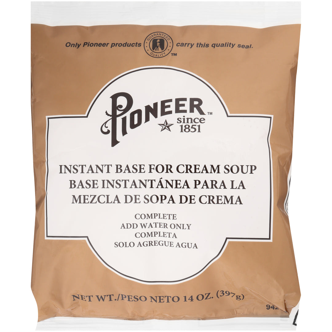 Pioneer Instant Base For Cream Soup Mix-14 oz.-12/Case