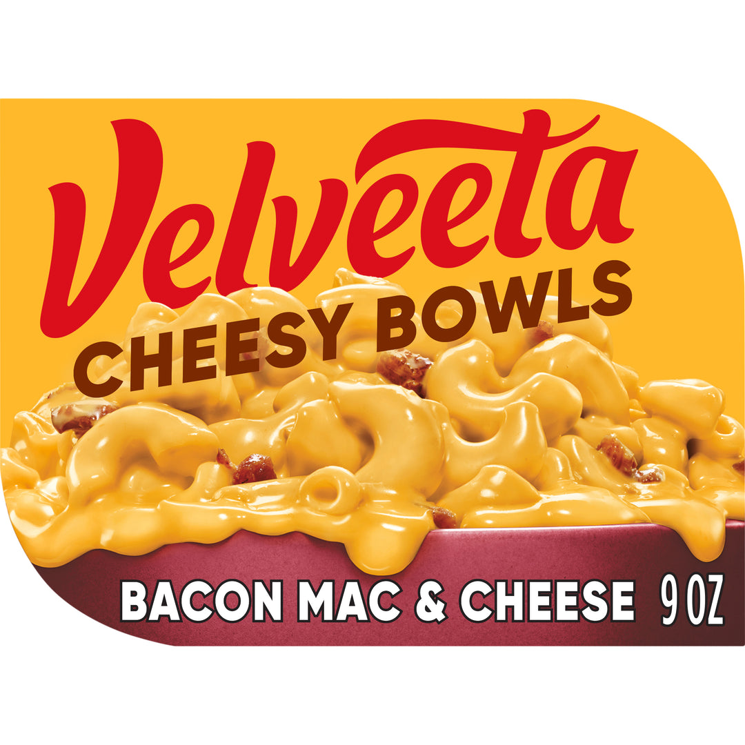 Velveeta Macaroni & Cheese Bacon Bowl-9 oz.-6/Case