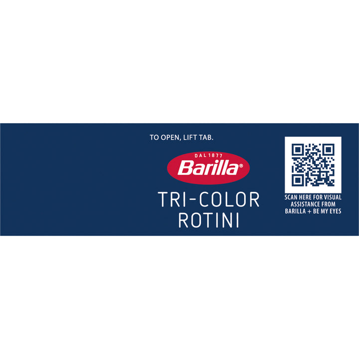 Barilla Tri-Color Rotini Pasta-12 oz.-16/Case