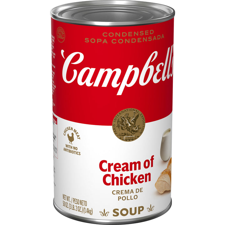 Campbell's Classic Cream Of Chicken Condensed Shelf Stable Soup-50 oz.-12/Case