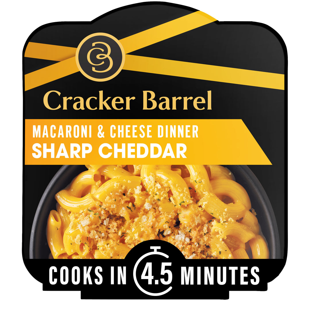 Cracker Barrel Deluxe Liquid Dinner Sharp Cheddar-3.8 oz.-6/Case