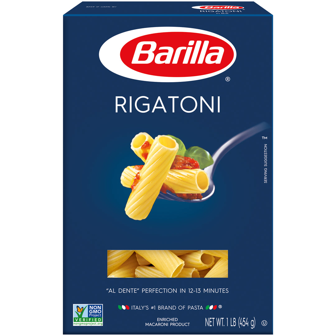 Barilla Rigatoni Pasta-16 oz.-12/Case