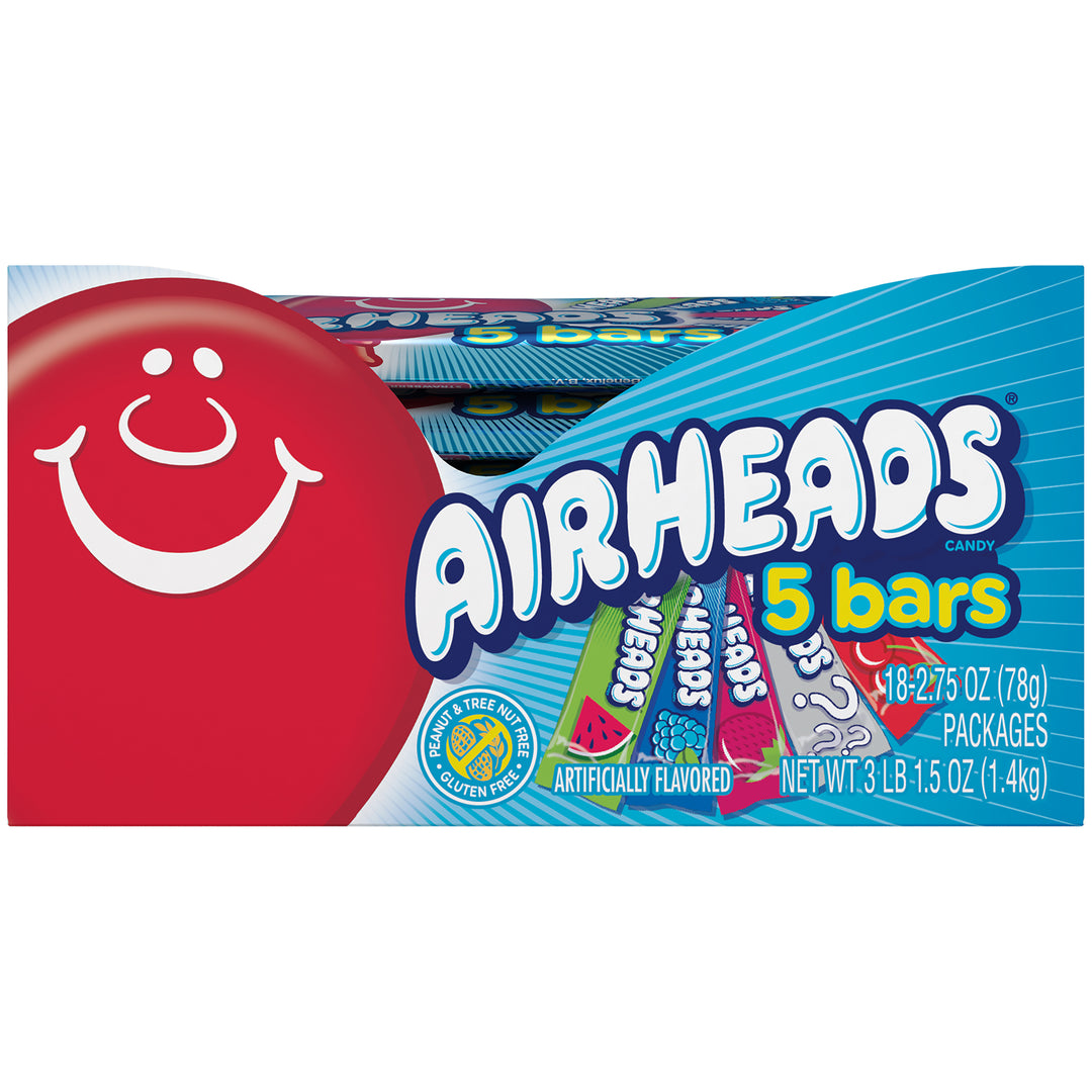 Airheads Variety Pack-2.75 oz.-18/Box-8/Case