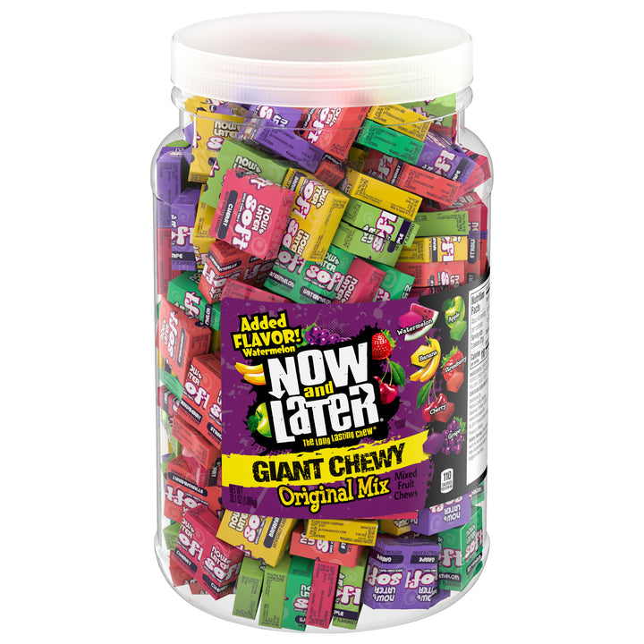 Now & Later Giant Soft Chews-38.1 oz.-6/Case