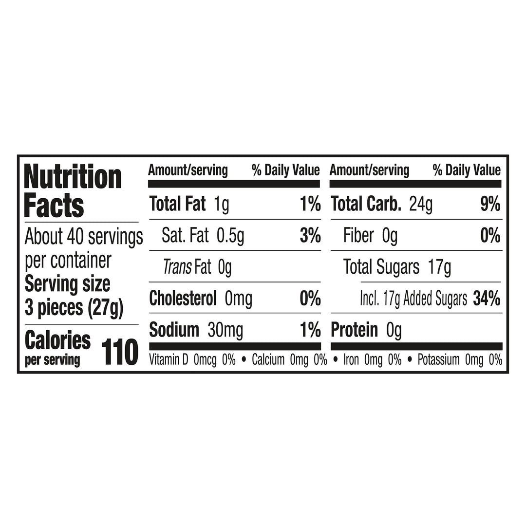 Now & Later Giant Soft Chews-38.1 oz.-6/Case