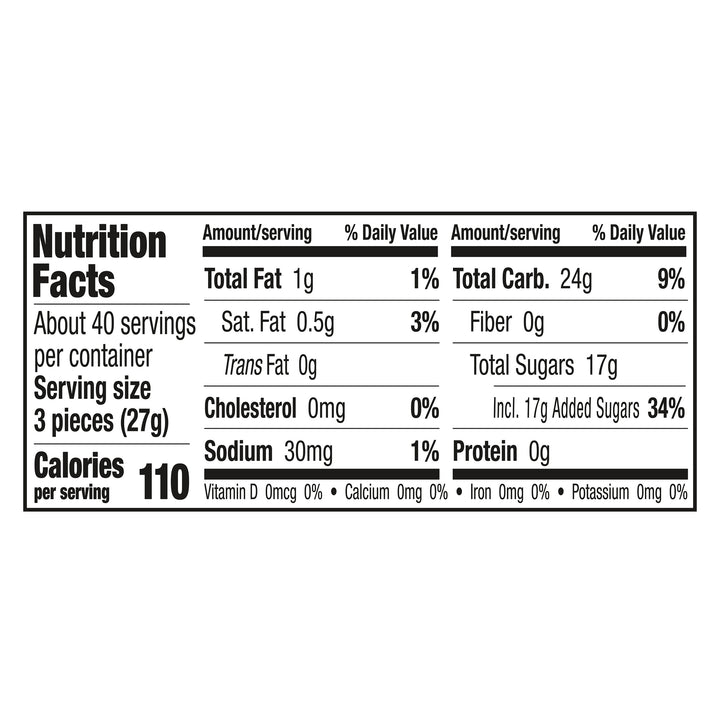 Now & Later Giant Soft Chews-38.1 oz.-6/Case