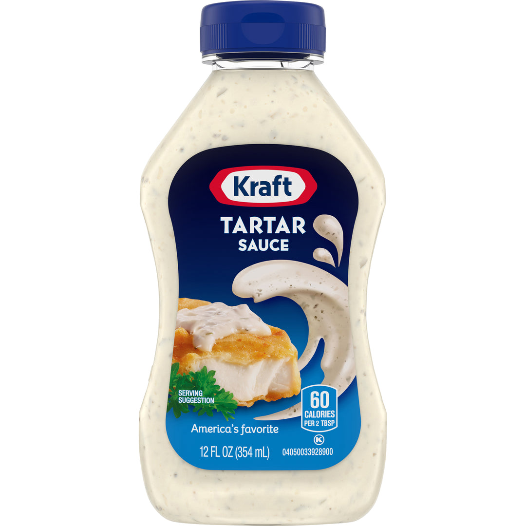 Kraft Tartar Sauce Bottle 12/12 Fl Oz.