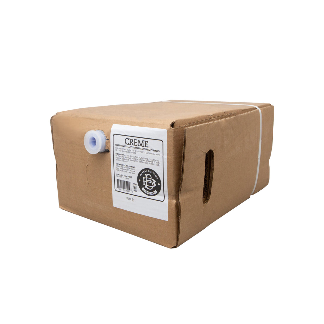 Boylan Bottling Bag-In-Box Creme Soda-5 Gallon-1/Case