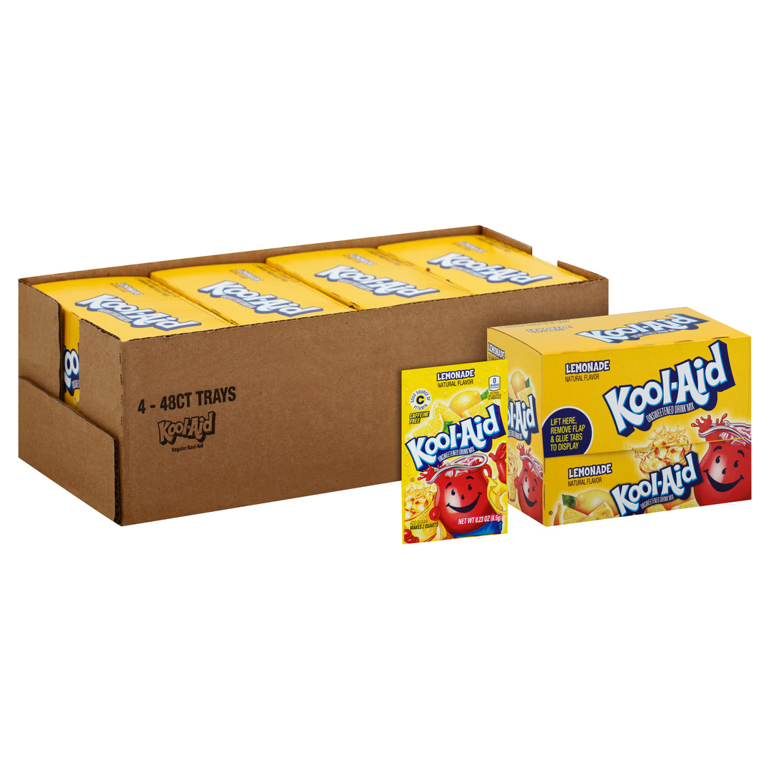 Kool-Aid Lemonade Beverage-0.23 oz.-192/Case