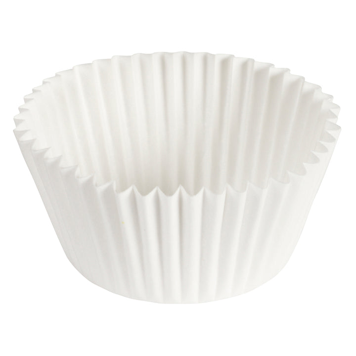Hoffmaster 4.5 Inch Fluted Paper White Baking Bowl-500 Each-20/Case