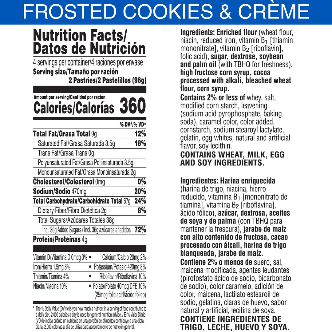 Kellogg's Cookies & Creme-13.5 oz.-12/Case