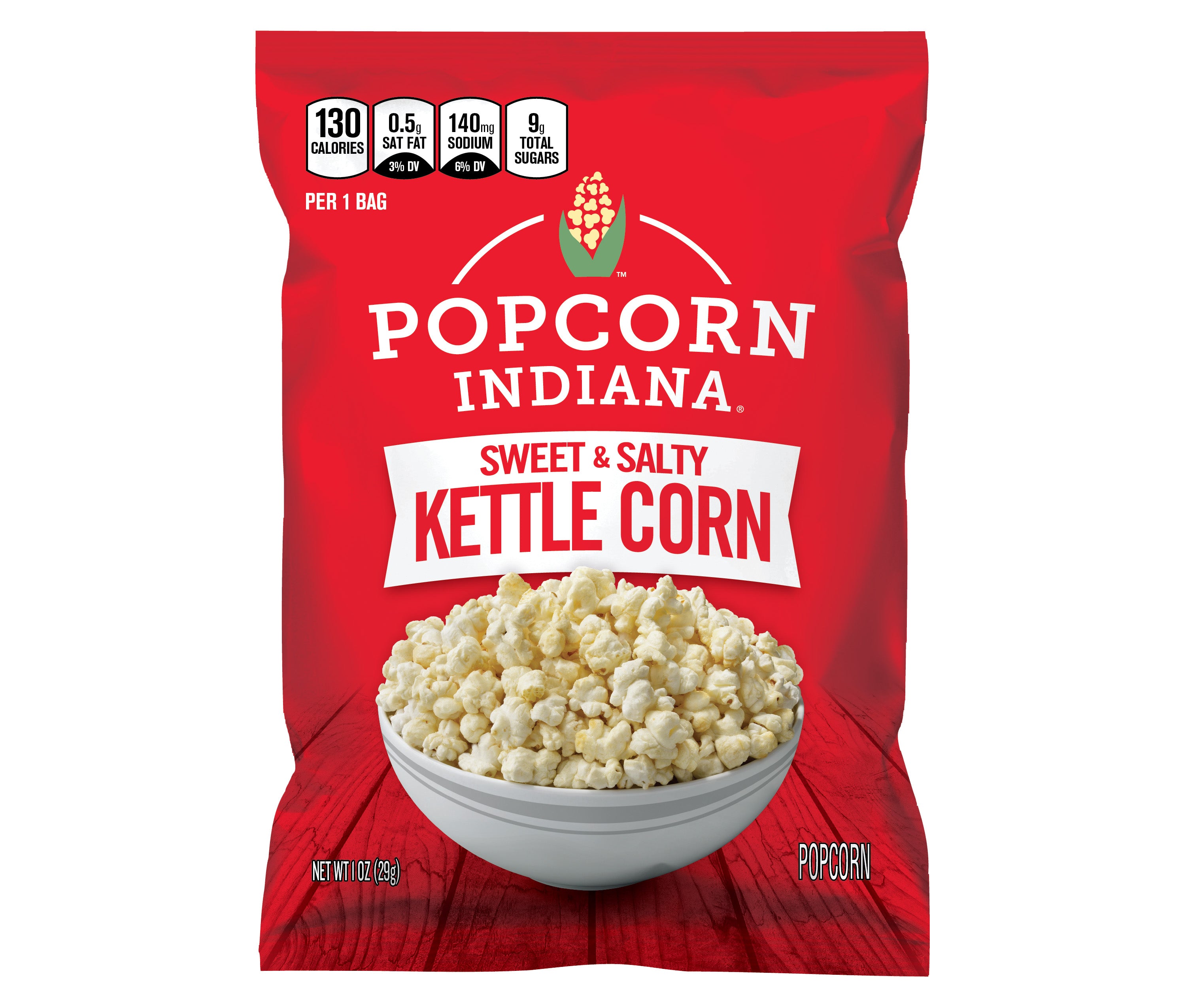 popcorn indiana black & white drizzlecorn 17 oz