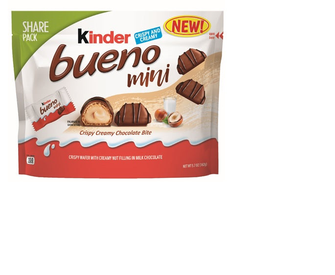 Kinder Bueno Kinder Joy Mini Bites 5.7 oz. 8 Case MPN 55622 Round Eye Supply