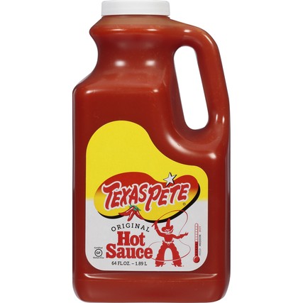 Texas Pete Original Hot Sauce Bulk-0.5 Gallon-4/Case