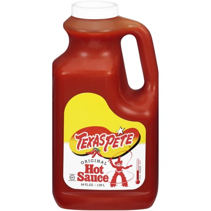 Texas Pete Original Hot Sauce Bulk-0.5 Gallon-4/Case