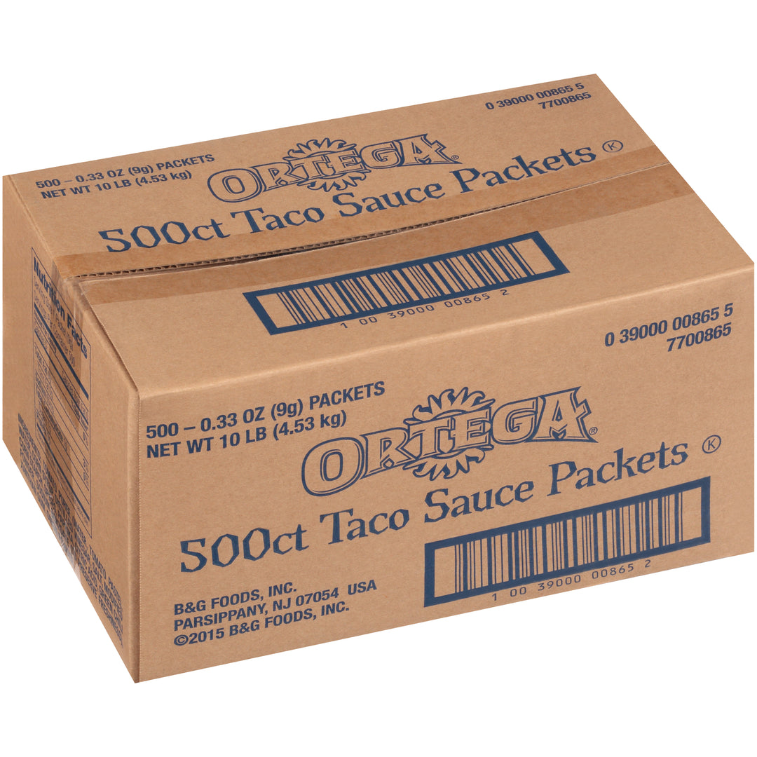Ortega Taco Sauce-0.33 oz.-500/Case