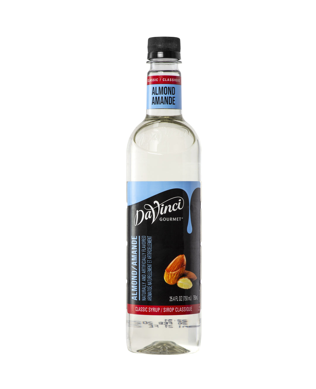 Davinci Gourmet Syrup Almond Flavored-750 Milliliter-4/Case