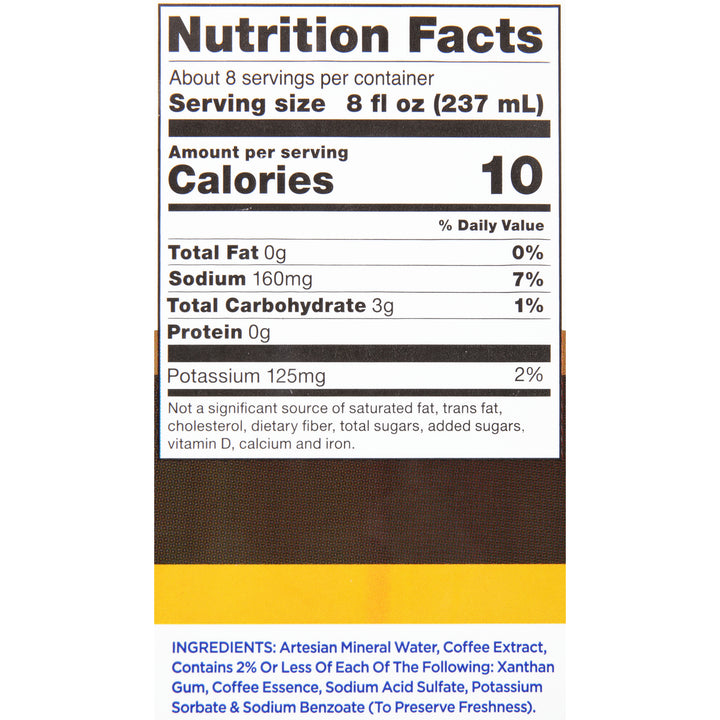 Thick It Clear Advantage Aqua Care H20 Honey Coffee Regular-64 fl oz.-4/Case