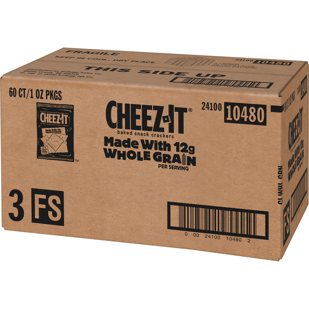 Cheez-It Whole Grain Original Cracker-1 oz.-60/Case