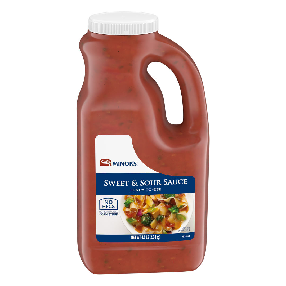 Minor's Ready To Use Sweet & Sour Sauce-0.5 Gallon-6/Case
