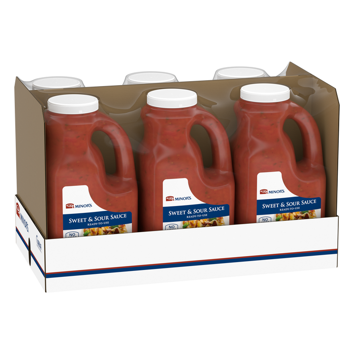 Minor's Ready To Use Sweet & Sour Sauce-0.5 Gallon-6/Case