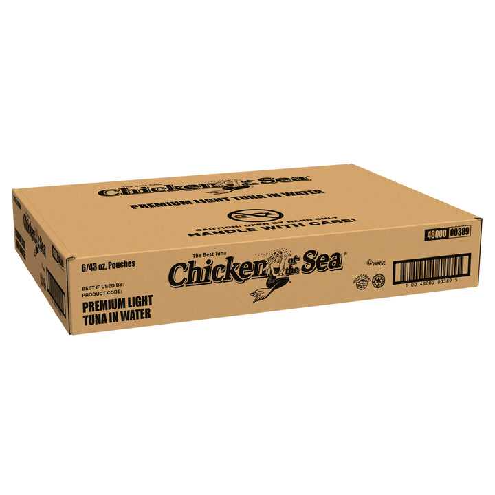 Chicken Of The Sea Tuna Premium Pouch-43 oz.-6/Case