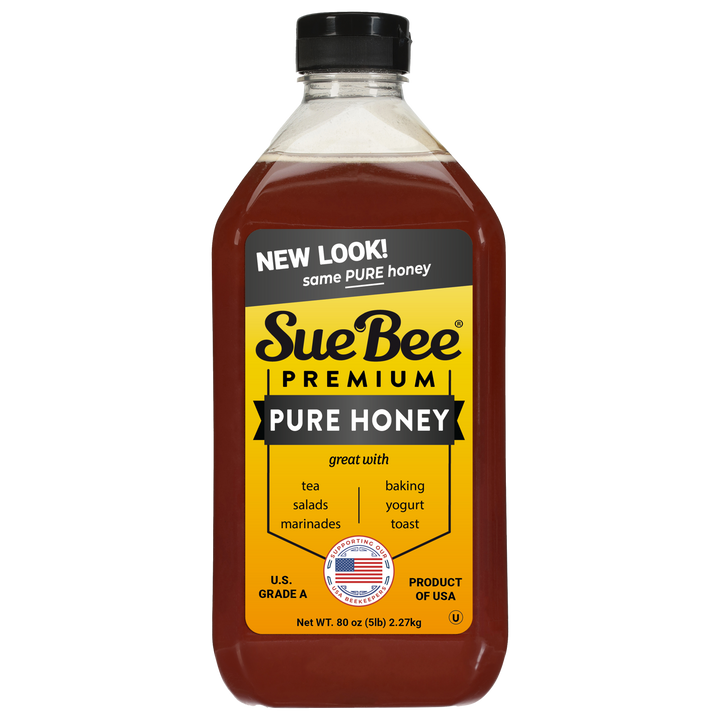 Sue Bee White Honey Bulk-5 lb.-6/Case