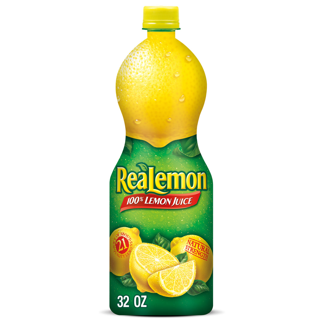 Realemon Lemon Juice-32 fl oz.s-12/Case