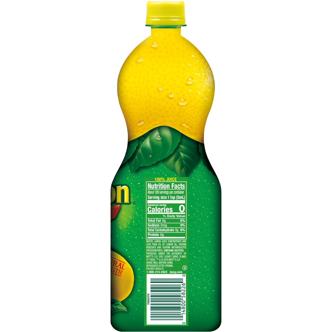 Realemon Lemon Juice-32 fl oz.s-12/Case