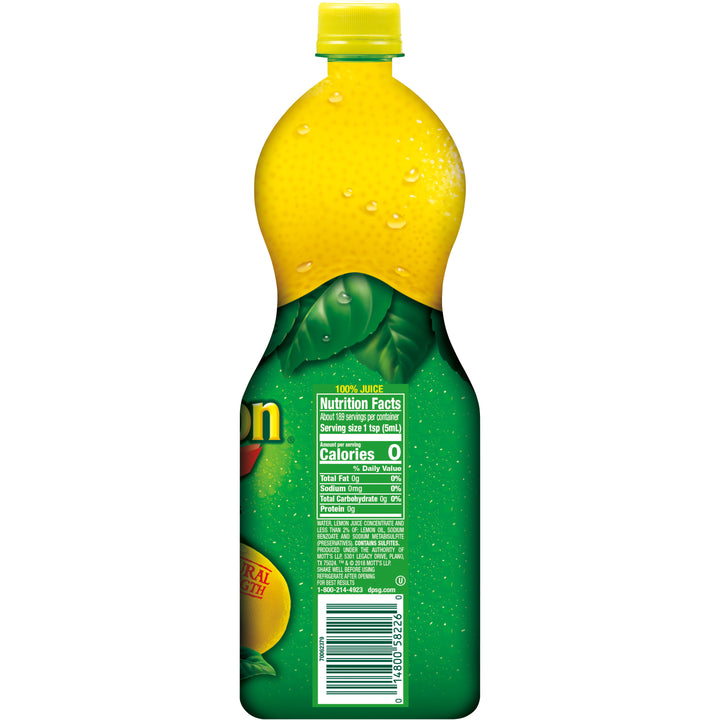 Realemon Lemon Juice-32 fl oz.s-12/Case