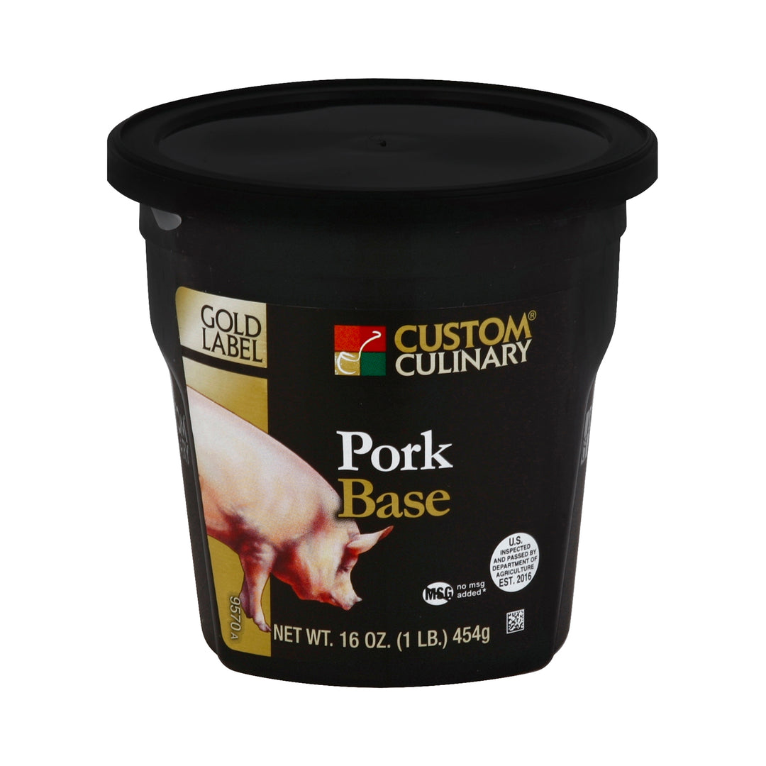 Gold Label No Msg Added Pork Base Paste-1 lb.-6/Case